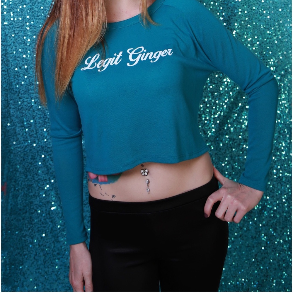 Soft real legit ginger sweater